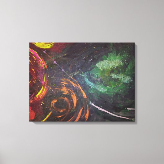 Verre Cycli Canvas Afdruk (Voorkant)