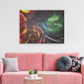 Verre Cycli Canvas Afdruk (Insitu (Woonkamer))