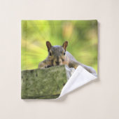 Verre eekhoorn bad handdoek (Wasdoekje)