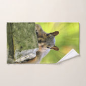 Verre eekhoorn bad handdoek (Handdoek)