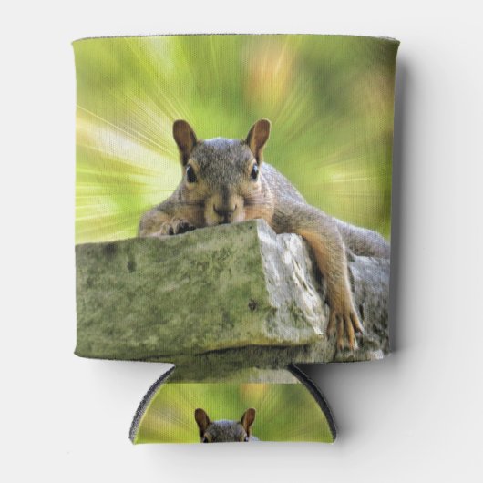 Verre eekhoorn blikjeskoeler (Voorkant)