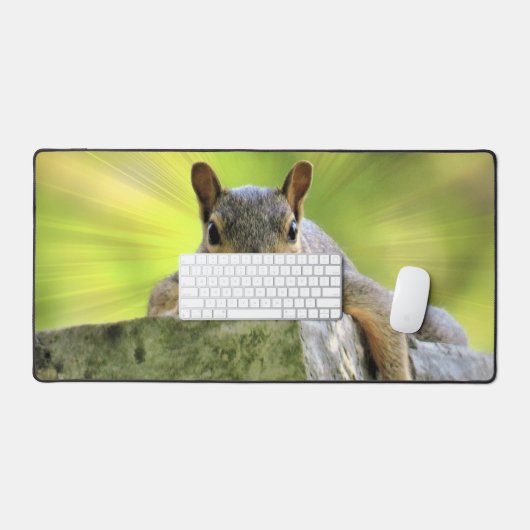 Verre eekhoorn bureaumat (Keyboard & Muis)