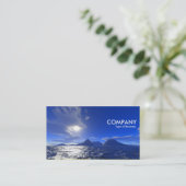 Verre eilanden visitekaartje (Staand voorkant)