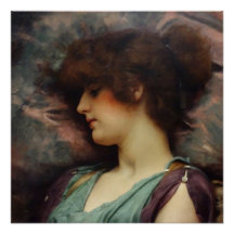 Verre Gedachten Glanzende Poster