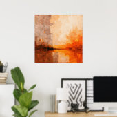 Verre Horizon Poster (Thuiskantoor)