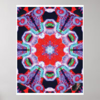 Verre Kaleidoscoop Poster