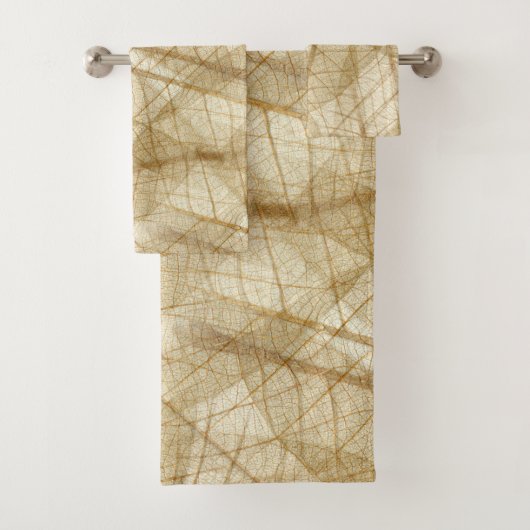 Verre kant Leaves Bad Handdoek (Insitu)