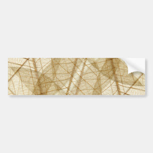 Verre leges van Cream Beige Lace Bumpersticker