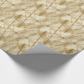 Verre leges van Cream Beige Lace Cadeaupapier (Hoek)