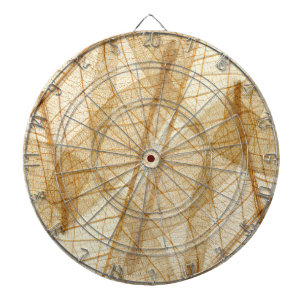 Verre leges van Cream Beige Lace Dartbord