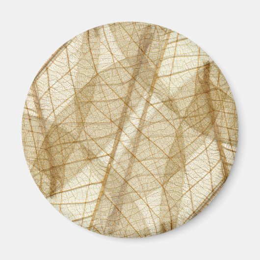 Verre leges van Cream Beige Lace Magneet (Voorkant)