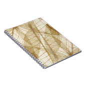 Verre leges van Cream Beige Lace Notitieboek (Rechterzijde)