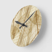 Verre leges van Cream Beige Lace Ronde Klok (Hoek)