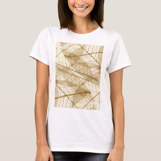 Verre leges van Cream Beige Lace T-shirt (Voorkant)
