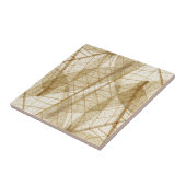 Verre leges van Cream Beige Lace Tegeltje (Zijkant)