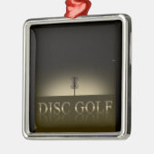 Verre mandje metalen ornament (Links)