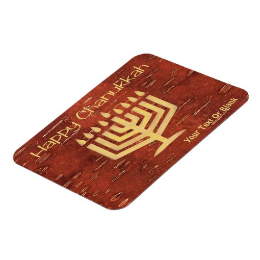 Verre Noord Chanukka - Binnenste Berkenschors Magn Magneet (Linkerzijde)