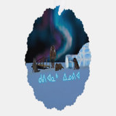 Verre Noordelijke Kerstmis - Kuvianak Innovia Ornament Kaart (Rechts)