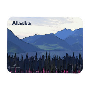 Verre Noordelijke zomer Magneet