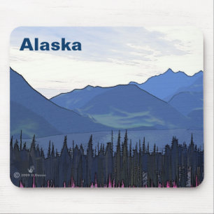 Verre Noordelijke zomer Muismat