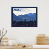 Verre Noordelijke zomer Poster (Keuken)