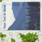 Verre Noordse Zomer  Theedoek (Gevouwen)