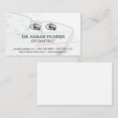 Verre ogen | oogonderzoek visitekaartje (Voorkant / Achterkant)