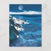 Verre planeet briefkaart (Voorkant)