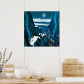 Verre planeet poster (Keuken)