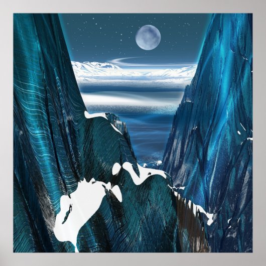 Verre planeet poster (Voorkant)