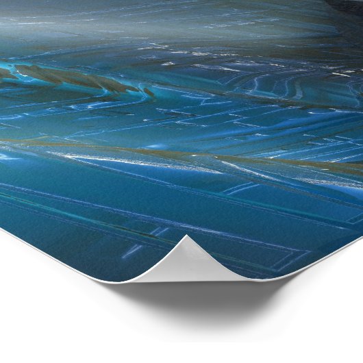 Verre planeet poster (Hoek)