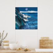 Verre planeet poster (Keuken)