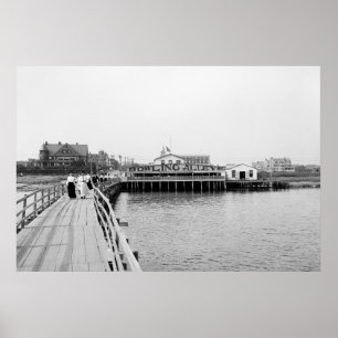 Verre Rockaway from the Inlet, 1904 Poster