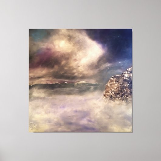 Verre stormen canvas afdruk (Voorkant)