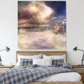 Verre stormen canvas afdruk (Insitu (Slaapkamer))