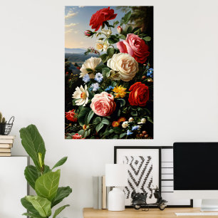 Verre tuin poster