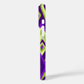 Verre uit Retro Abstract Psychedelic Paars Case-Mate iPhone Case (Achterkant / Links)