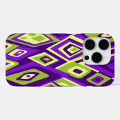 Verre uit Retro Abstract Psychedelic Paars Case-Mate iPhone Case (Achterkant (horizontaal))