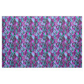 Verre uit Retro Psychedelic Abstract Stof (Yard (91,4 cm))