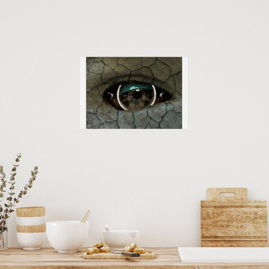 Verre van het leven poster (Keuken)