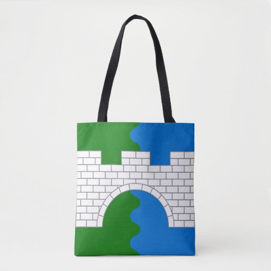 Verre van het oude Stonebridges Populace Badge Tote Bag (Voorkant)