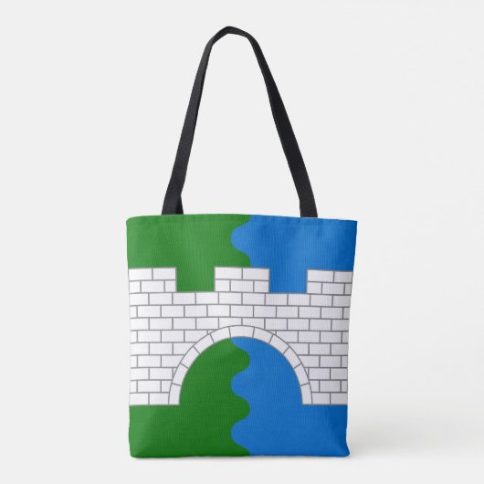 Verre van het oude Stonebridges Populace Badge Tote Bag (Achterkant)