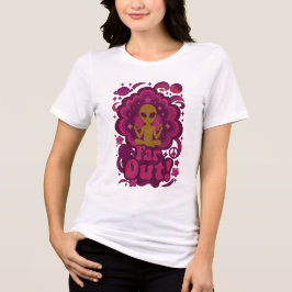 Verre Van! Psychodelische Buitenaardse Meditatie – Tri-Blend Shirt