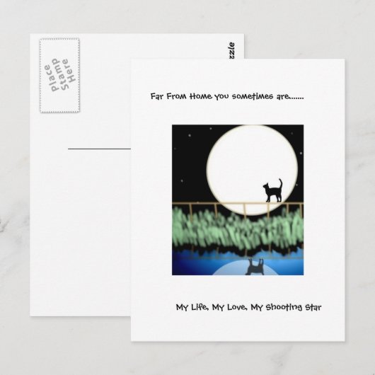 Verre van Thuis Briefkaart (Voorkant / Achterkant)