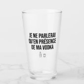 Verre Vodka Glas (Voorkant)