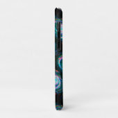 Verre weg Groene Spiraalsterassen in de ruimte Case-Mate iPhone Case (Achterkant/links)