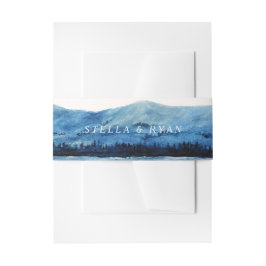 Verre weg / wrap uitnodigingen wikkel