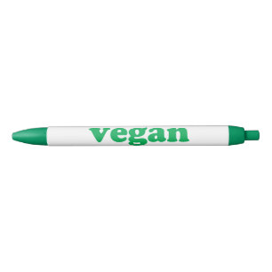 Verre witte en groene moderne typografie zwarte inkt pen