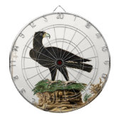 Verreaux Black Eagle | Wild Bird Illustration Kind Dartbord (Voorkant)