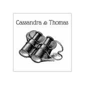  verrekijker tekening naam rubberstempel (Afrduk)